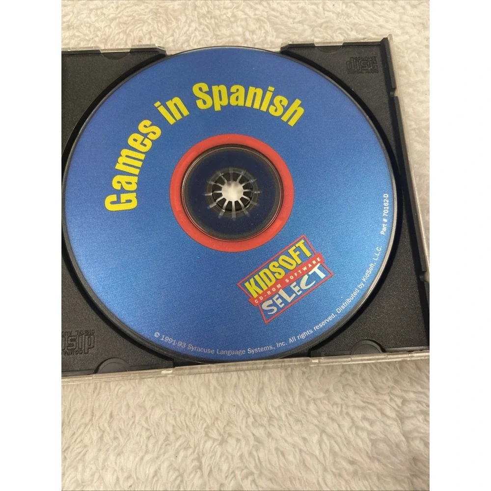 Games In Spanish PC CD ROM Rare VTG Good Housekeeping Kidsoft Select Syracuse
